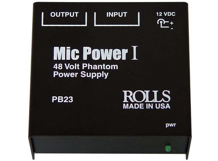ROLLS PB23 Phantom power adapter